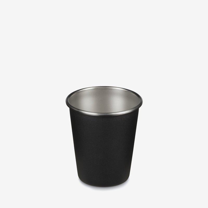 10oz Steel Cup - Black