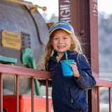 Kids Cup with Straw Lid - kid by train