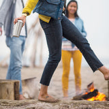 16oz Steel Pint Cup on beach