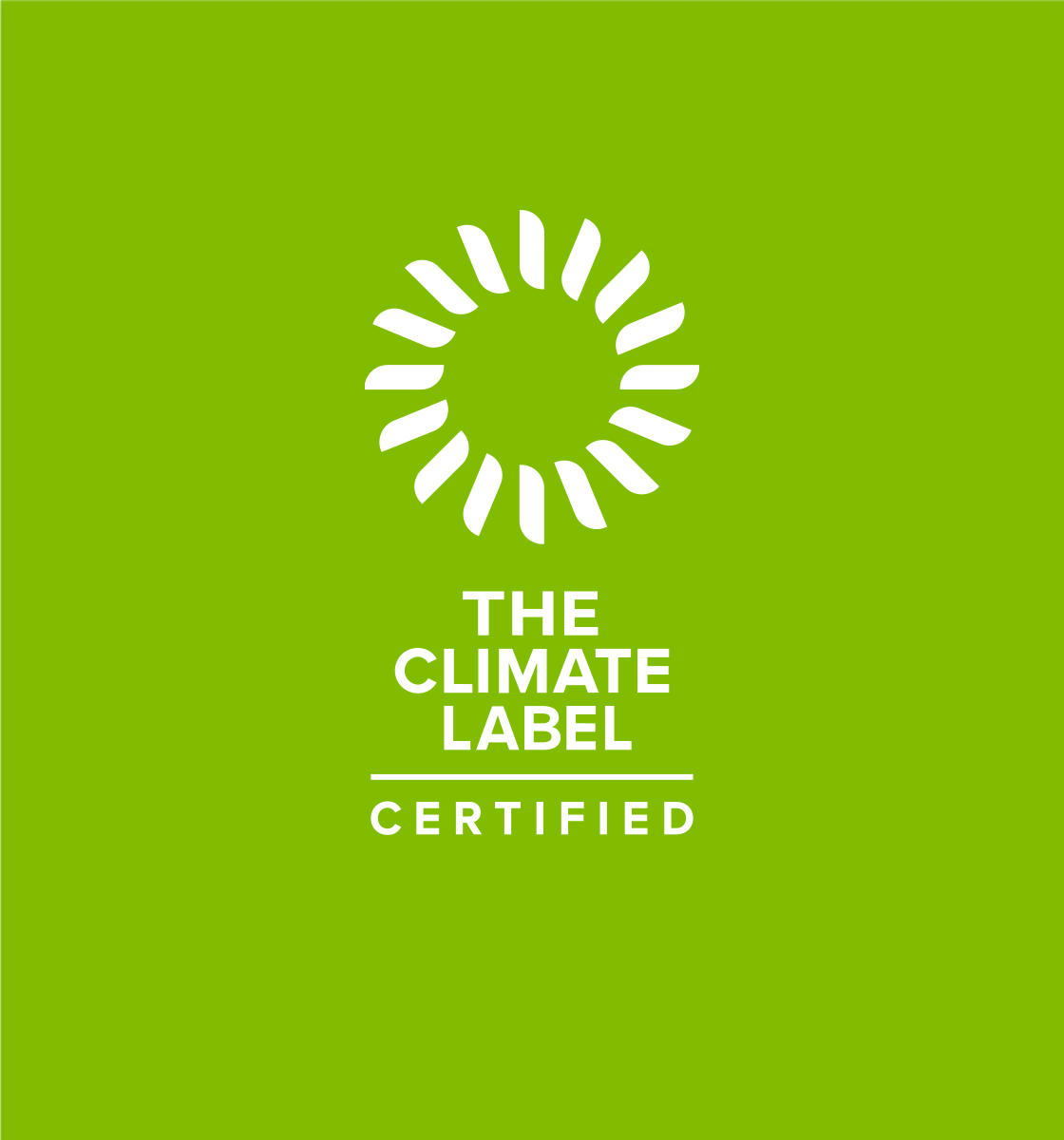 The Climate Label Certified