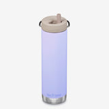 20 oz Insulated Bottle with Straw Cap - Purple Heather