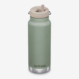 32 oz Water Bottle with Straw - Sea Spray green