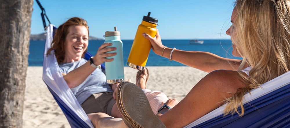 32 oz Water Bottle with Straw Lid